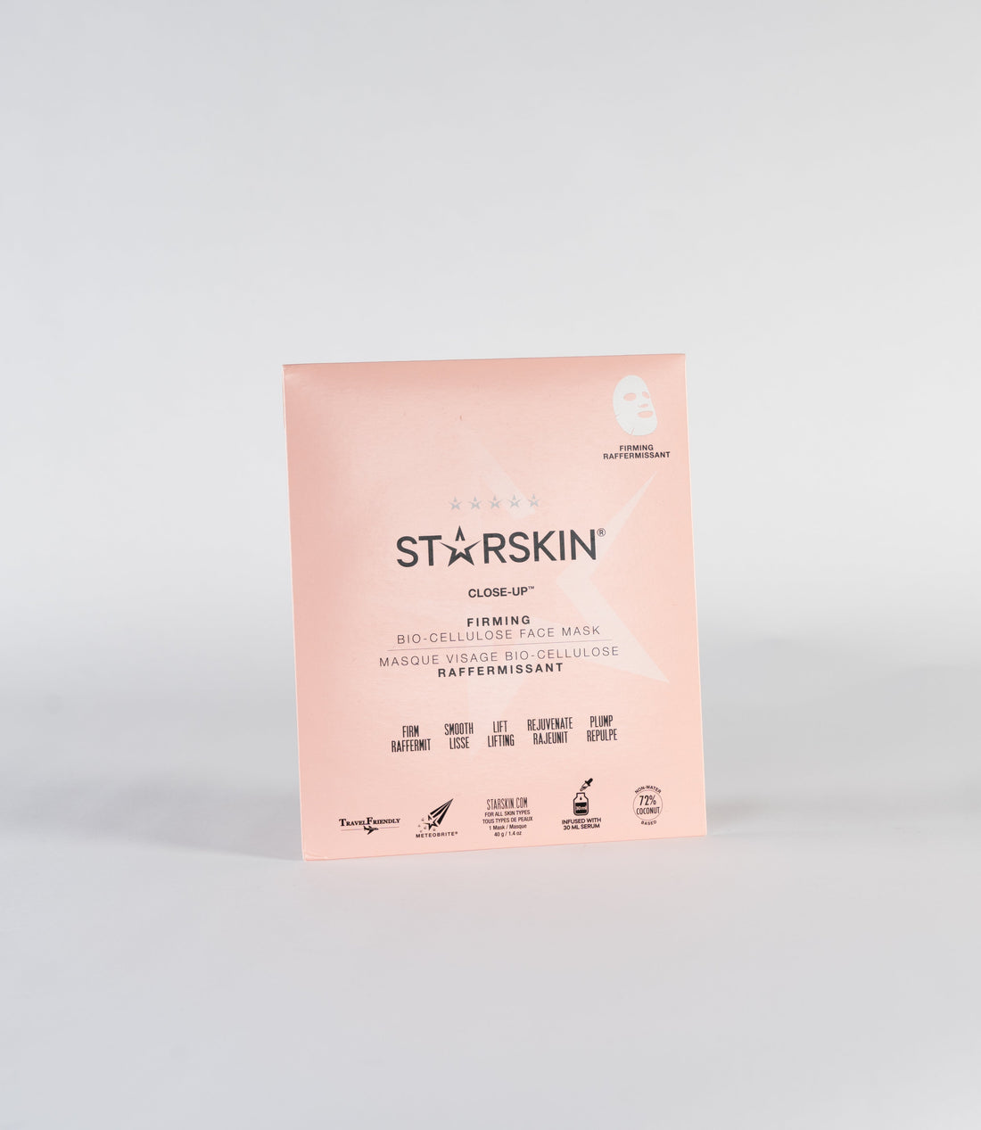 Close-Up™ Firming Bio-Cellulose Face Sheet Mask, from Starskin